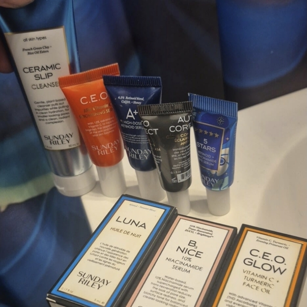 Sunday Riley Blue and Gray Skincare Duo - Picture 1 of 4